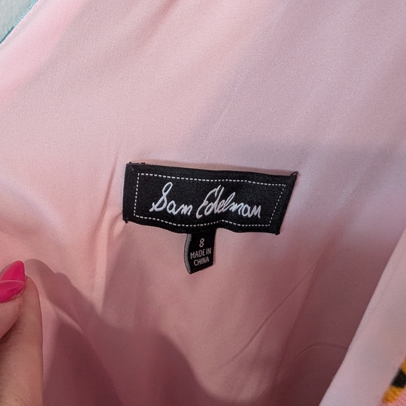 Sam Edelman Tropical Print Sleeveless Dress - Picture 5 of 10